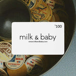 Milk & Baby Gift Card Milk & Baby