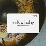 Milk & Baby Gift Card Milk & Baby