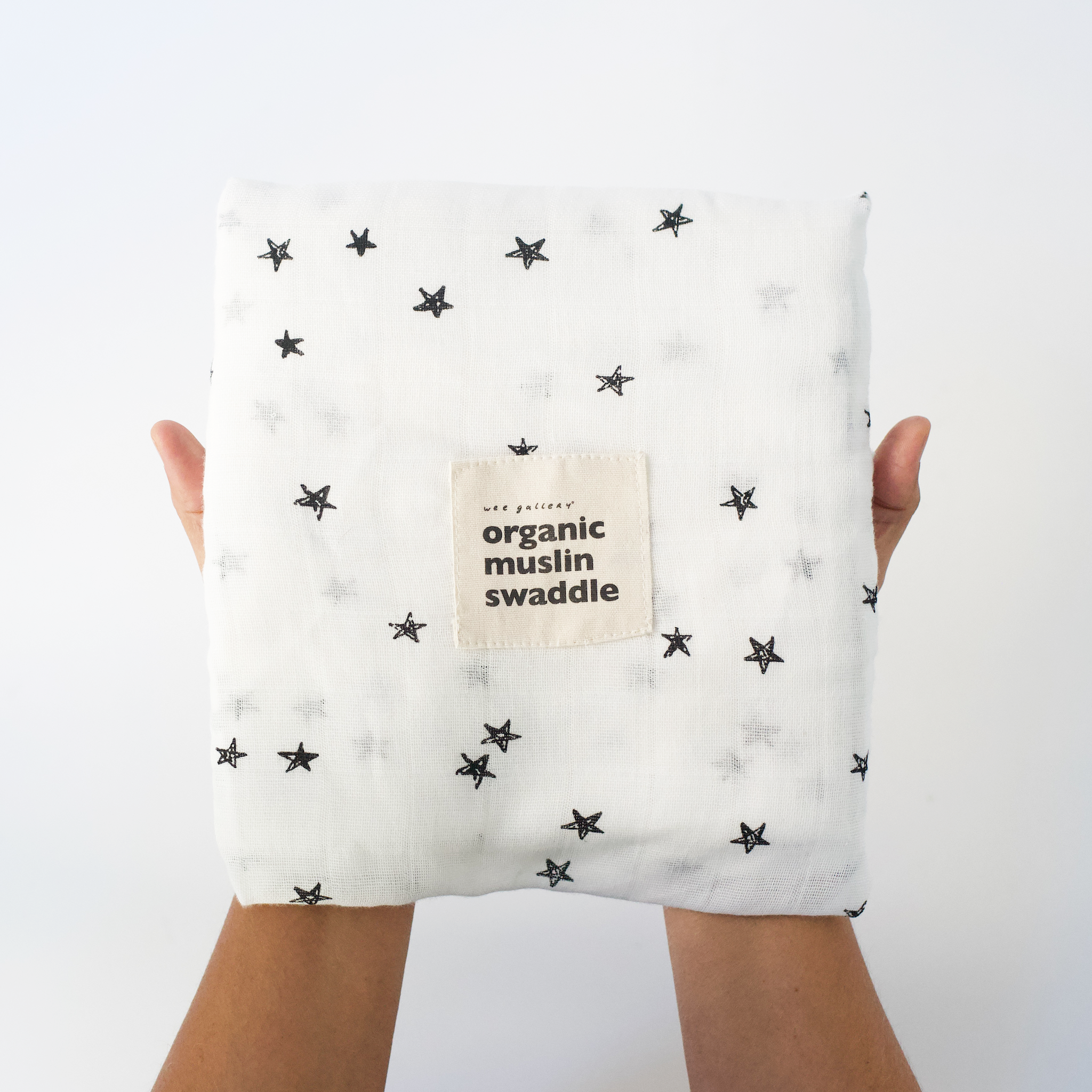 Organic Muslin Swaddle | Stars Milk & Baby