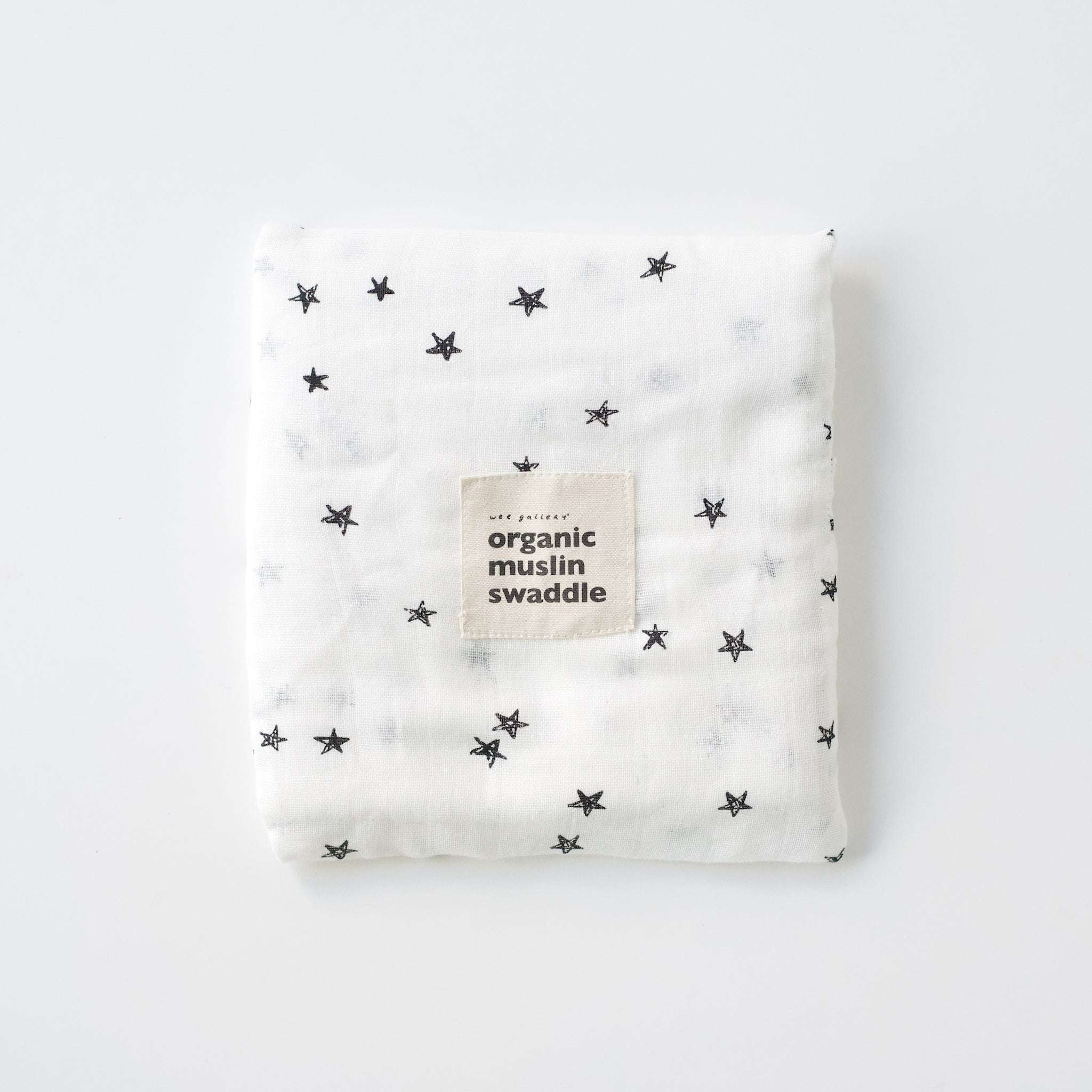 Organic Muslin Swaddle | Stars Milk & Baby