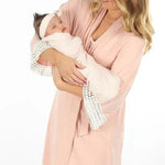 Grace Maternity & Nursing Nightgown Set | Pink | Milk & Baby