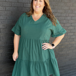 Bell Sleeve Pocket Nursing Dress | Green Milk & Baby