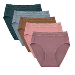 High-Waisted Postpartum Recovery Panties (5 Pack) Milk & Baby