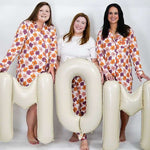 Blossom Women's Button Up Lounge Dress Milk & Baby