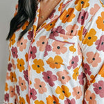 Blossom Women's Button Up Lounge Dress Milk & Baby