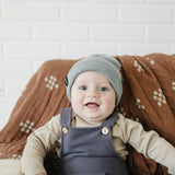 Light Grey Mebie Baby Beanie