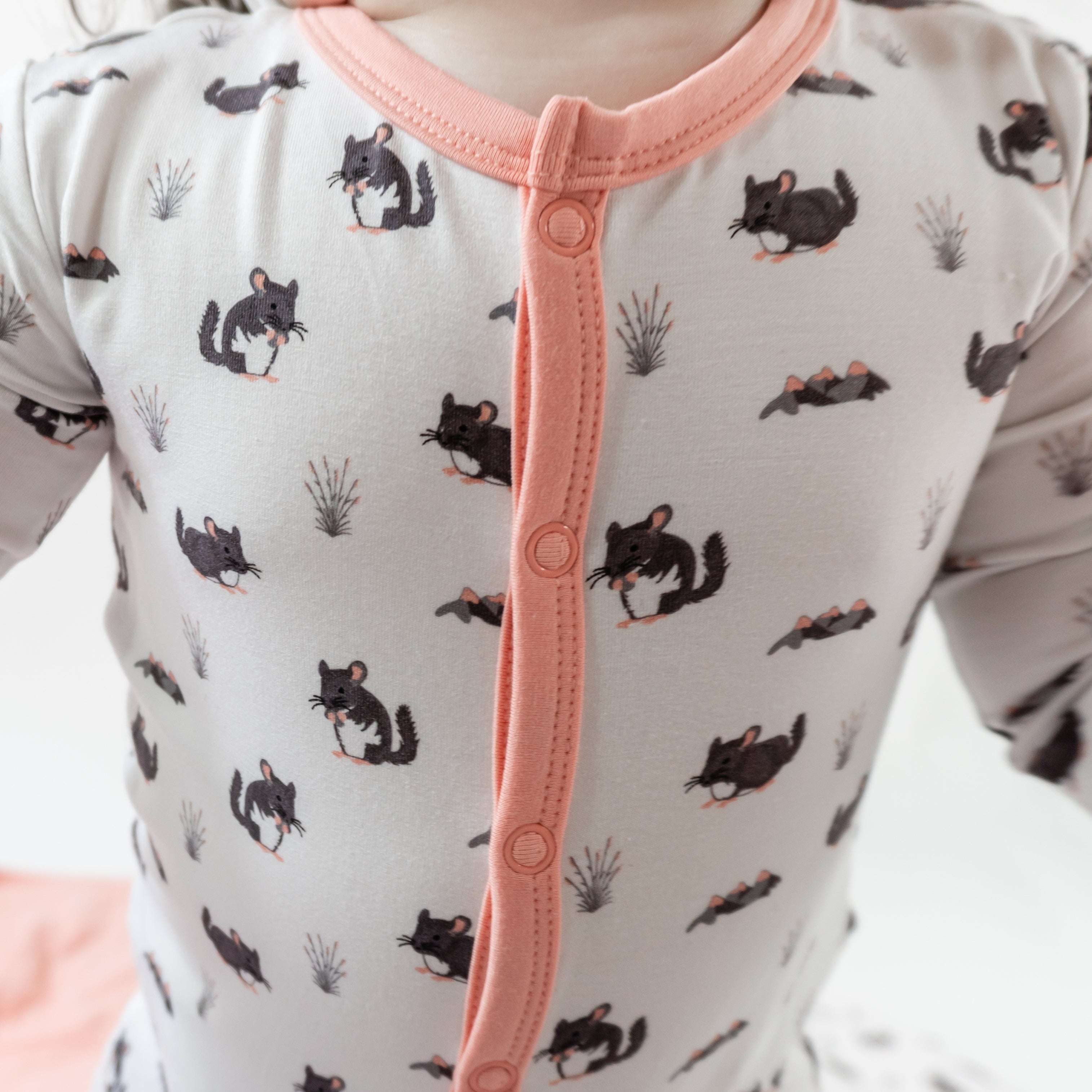 Chinchilla | Snap Footie | Milk & Baby 