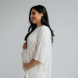 Ivory Ribbed | Women's Everyday Set Milk & Baby