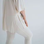 Ivory Ribbed | Women's Everyday Set Milk & Baby