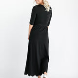 Lydia Button Front Maxi Dress