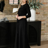 Lydia Button Front Maxi Dress