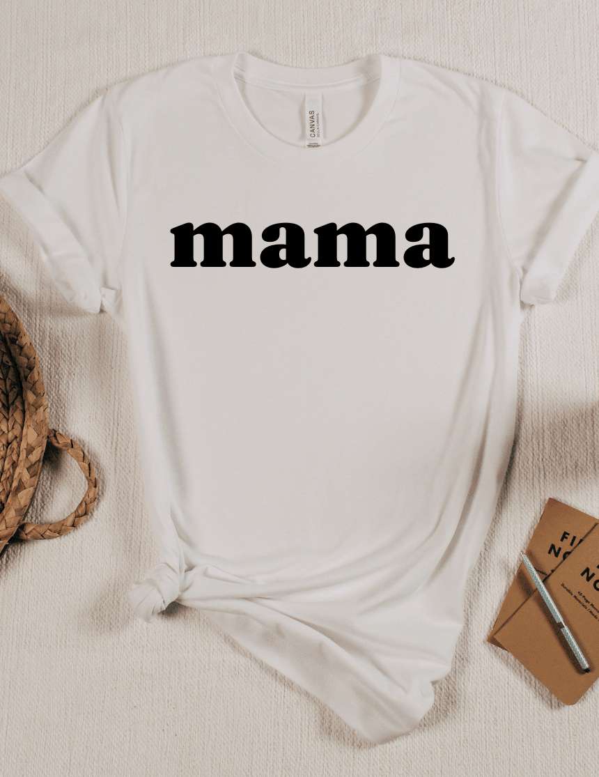 Mama Basic Graphic Tee | Milk & Baby