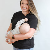 Full Zip Breastfeeding Tee