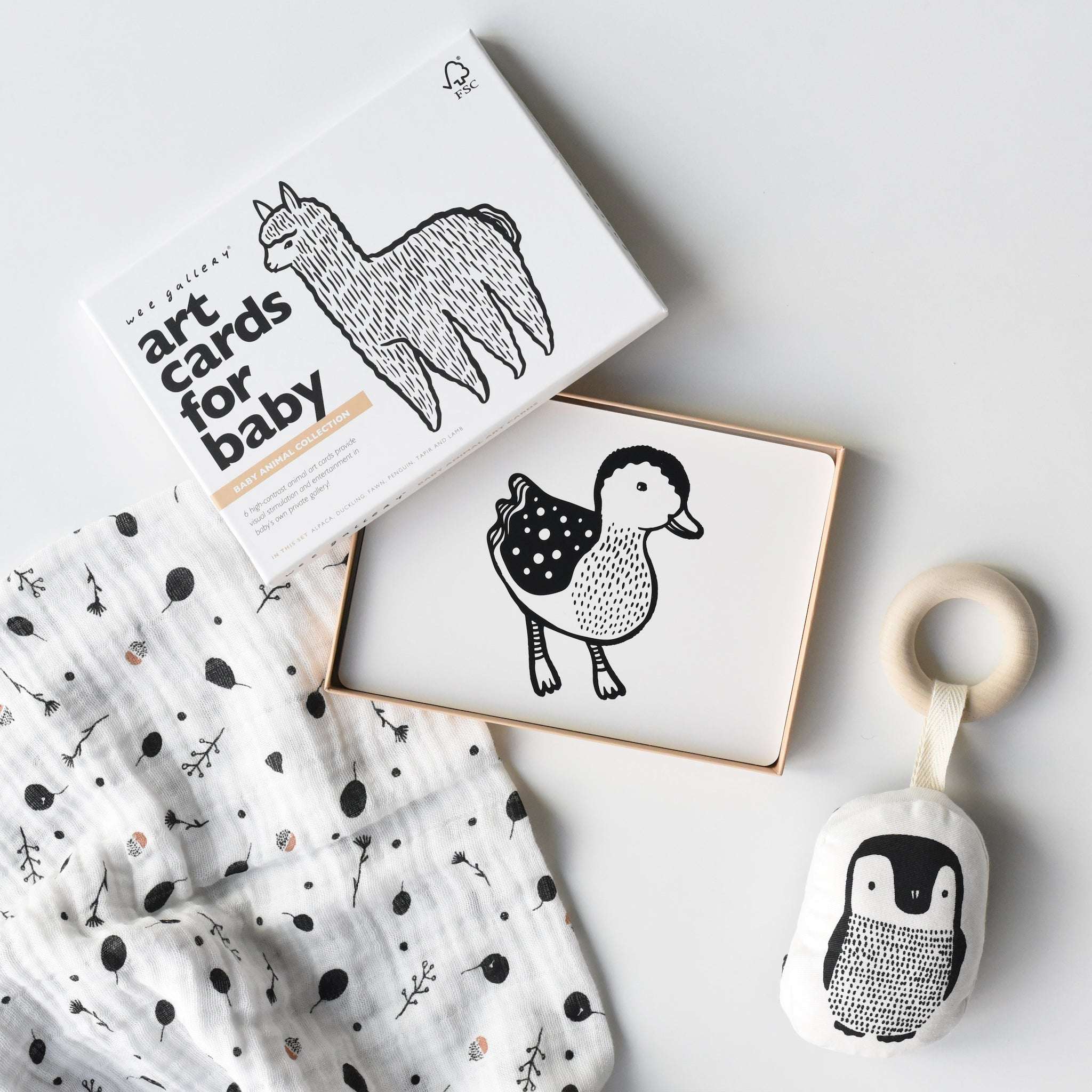 Newborn Baby Gift Set | Baby Animals Milk & Baby