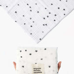 Organic Muslin Swaddle | Stars Milk & Baby