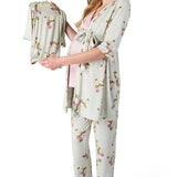 Peony | Mommy Pajamas & Baby Set Milk & Baby