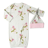 Peony | Mommy Pajamas & Baby Set Milk & Baby