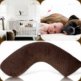 Luna Lullaby Nursing Pillow - Chocolate Dot