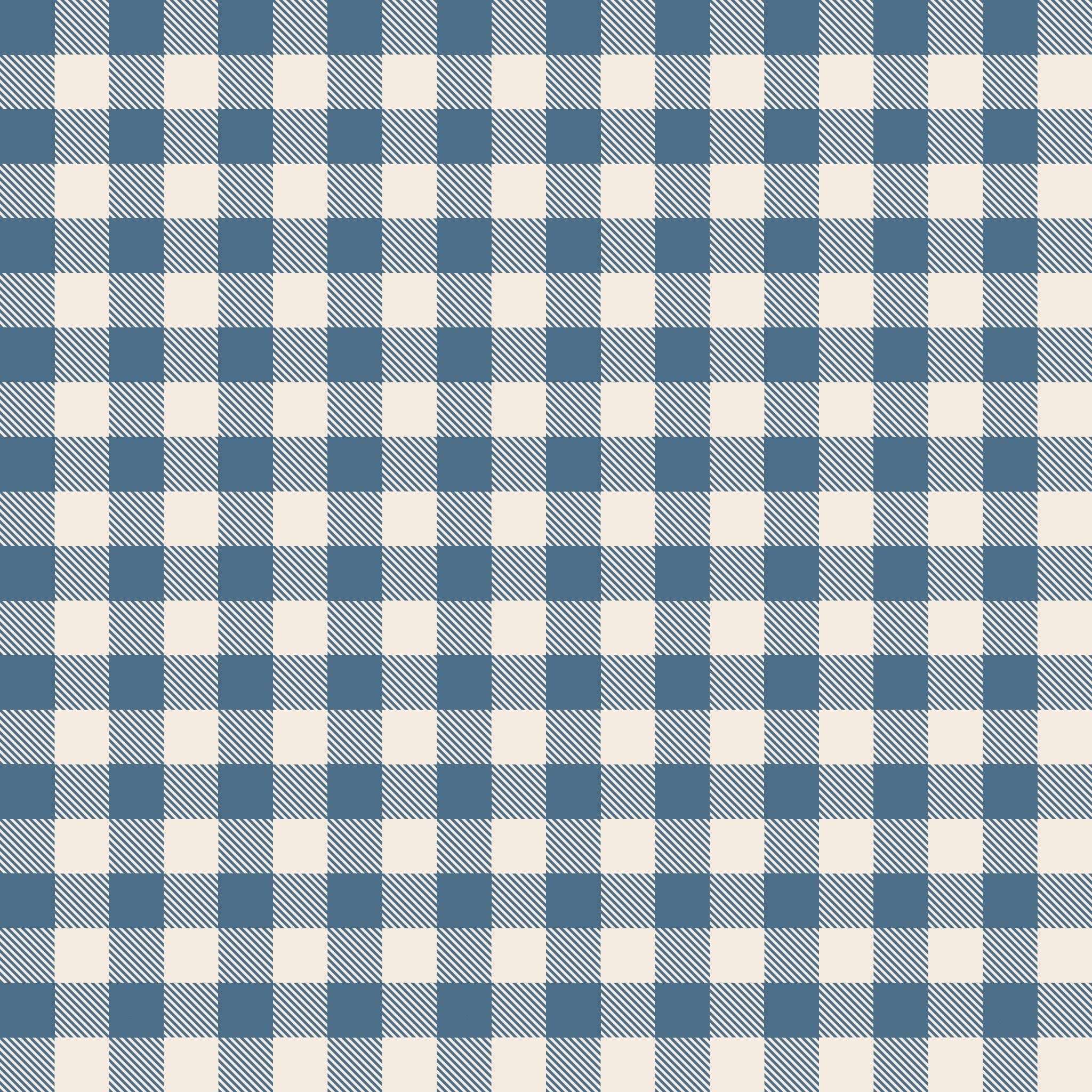 Blue Gingham | 1.5 TOG Sleep Sack Milk & Baby