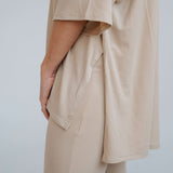 Tan Ribbed | Women's Everyday Set Milk & Baby