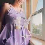 Journey Hands Free Pumping Lounge Dress | Lavender Milk & Baby