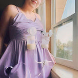 Journey Hands Free Pumping Lounge Dress | Lavender Milk & Baby