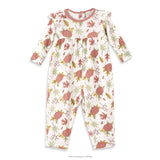 Fall Harvest Empire Waist Bamboo Romper Milk & Baby