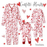 Hearts Women's Valentine Bamboo Pajama Set