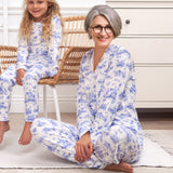 Toile de Jouy Bamboo Women's Pajama Set