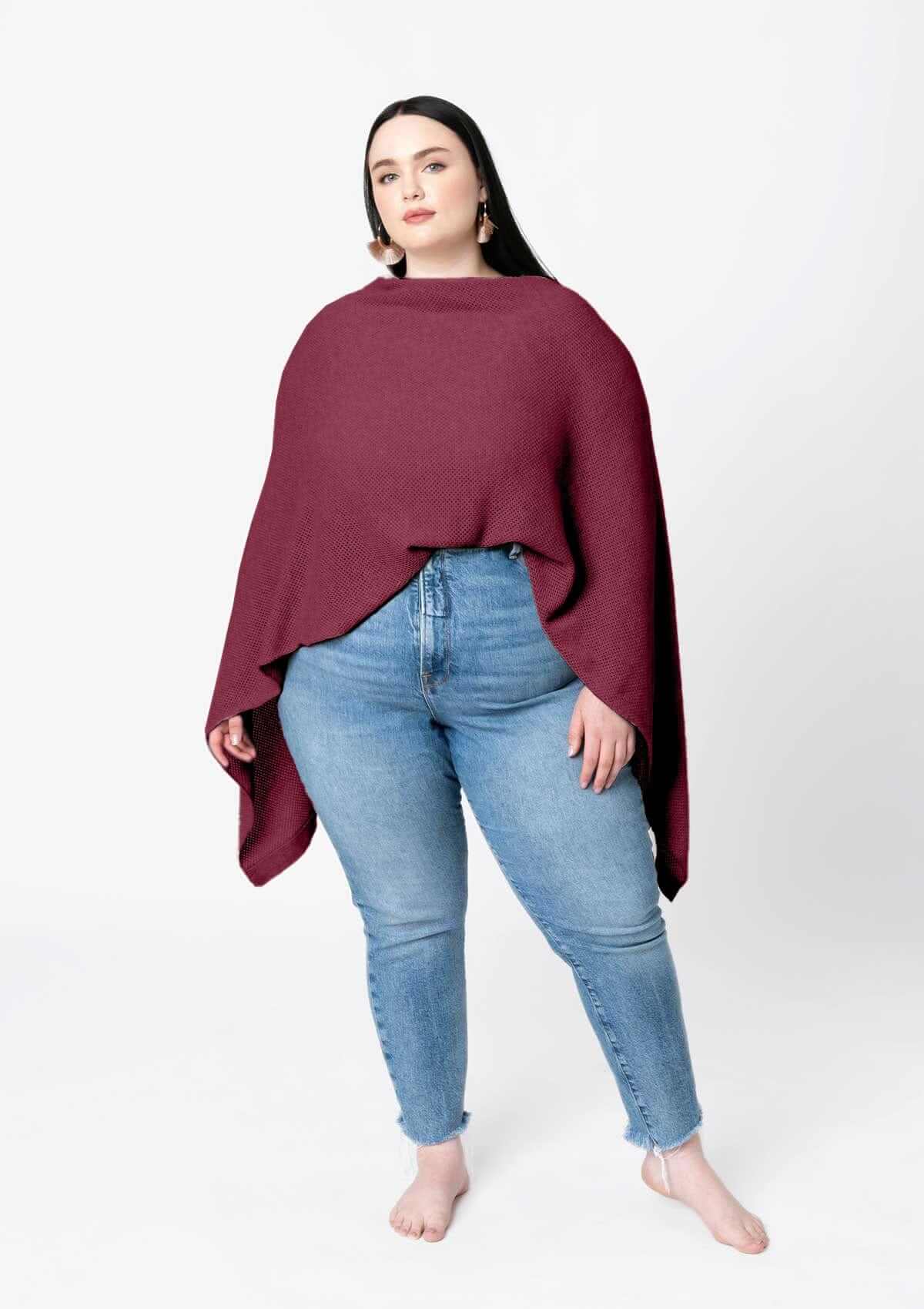 Burgundy Cocoon+ | Milk & Baby