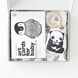 Newborn Baby Gift Set - Black + White | Milk & Baby