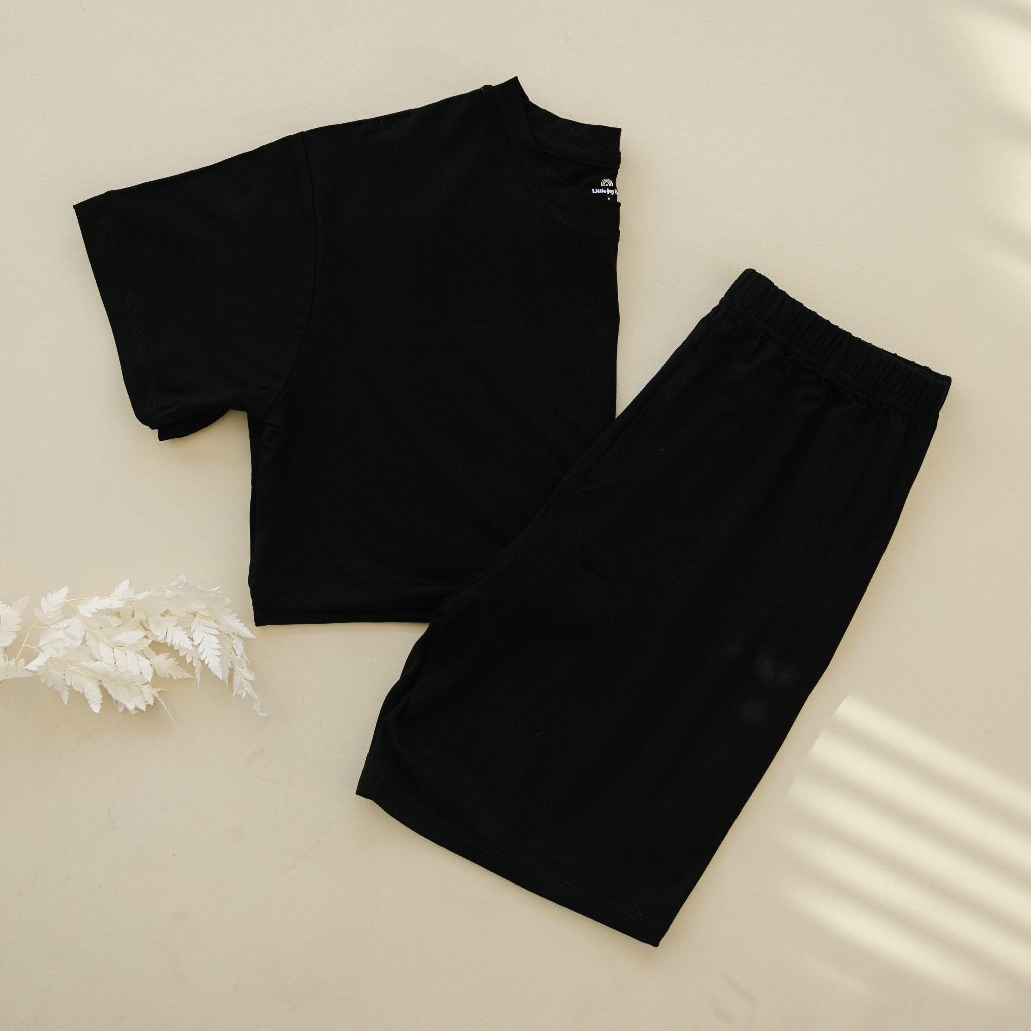 Bamboo Bike Shorts & Tee Daywear Set | Mom Milk & Baby