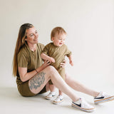 Little Joy Co. Women's Bamboo Tee & Bike Shorts